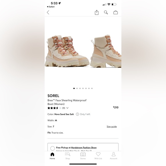 SOREL
Brex™ Faux Shearling
Waterproof Boot - Picture 2 of 7